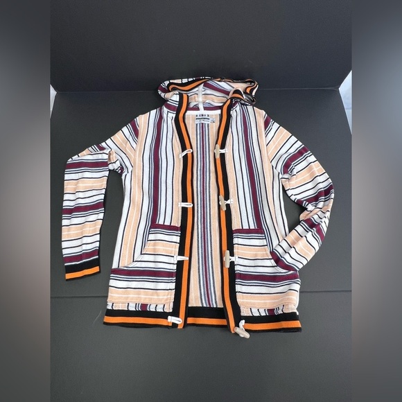 agyness Deyn for Dr Martens Sweaters - Dr. Martens Agyness Deyn hooded cardigan toggle sweater